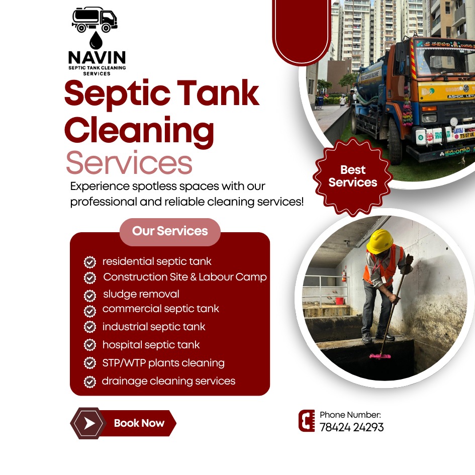 Professional septic tank cleaning service